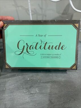 Compendium A Year of Gratitude Kit Box Set Journal Stationery NEW